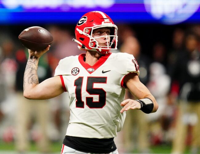 Georgia QB Carson Beck declares for 2025 NFL draft